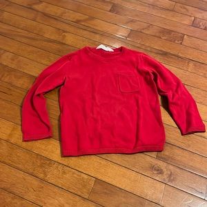 Toddler red sweater